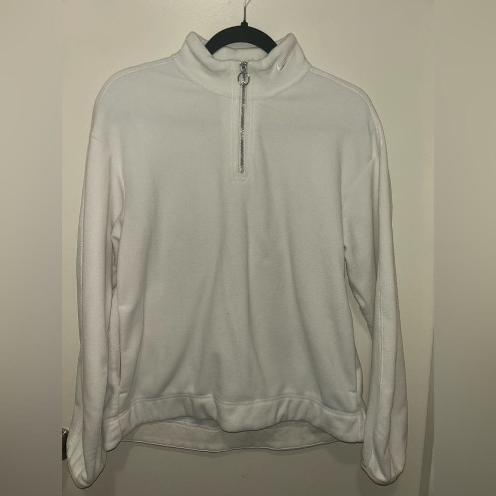 Unisex Nike fleece half-zip crew neck Size Small